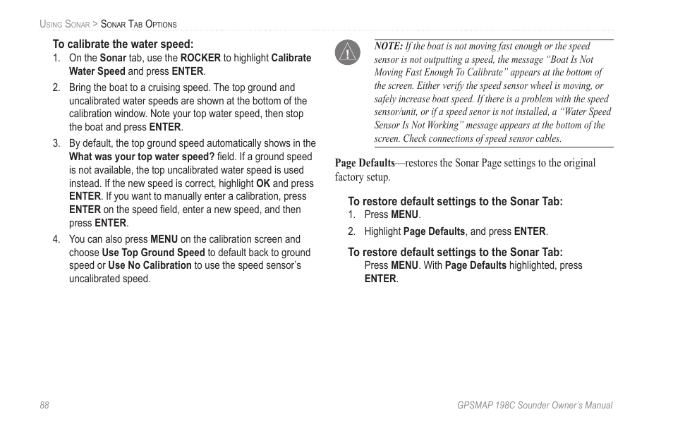 Garmin GPSMAP 198C Sounder User Manual | Page 94 / 126