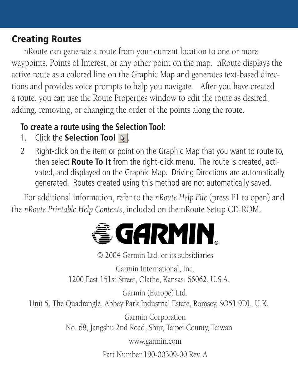 Garmin GPS 18 Deluxe User Manual | Page 4 / 4