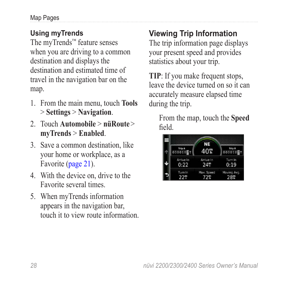 Garmin nuvi 2460LMT User Manual | Page 32 / 76