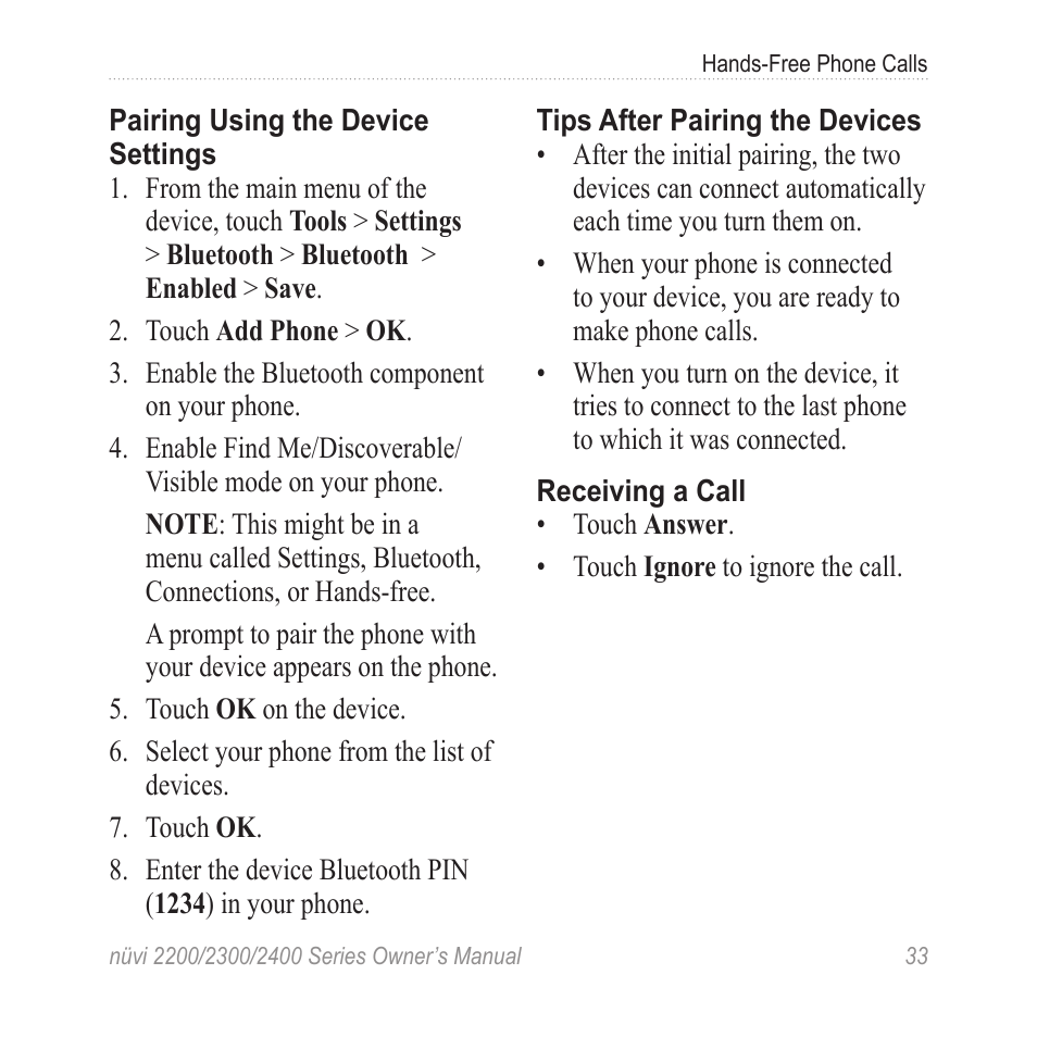 Garmin nuvi 2460LMT User Manual | Page 37 / 76