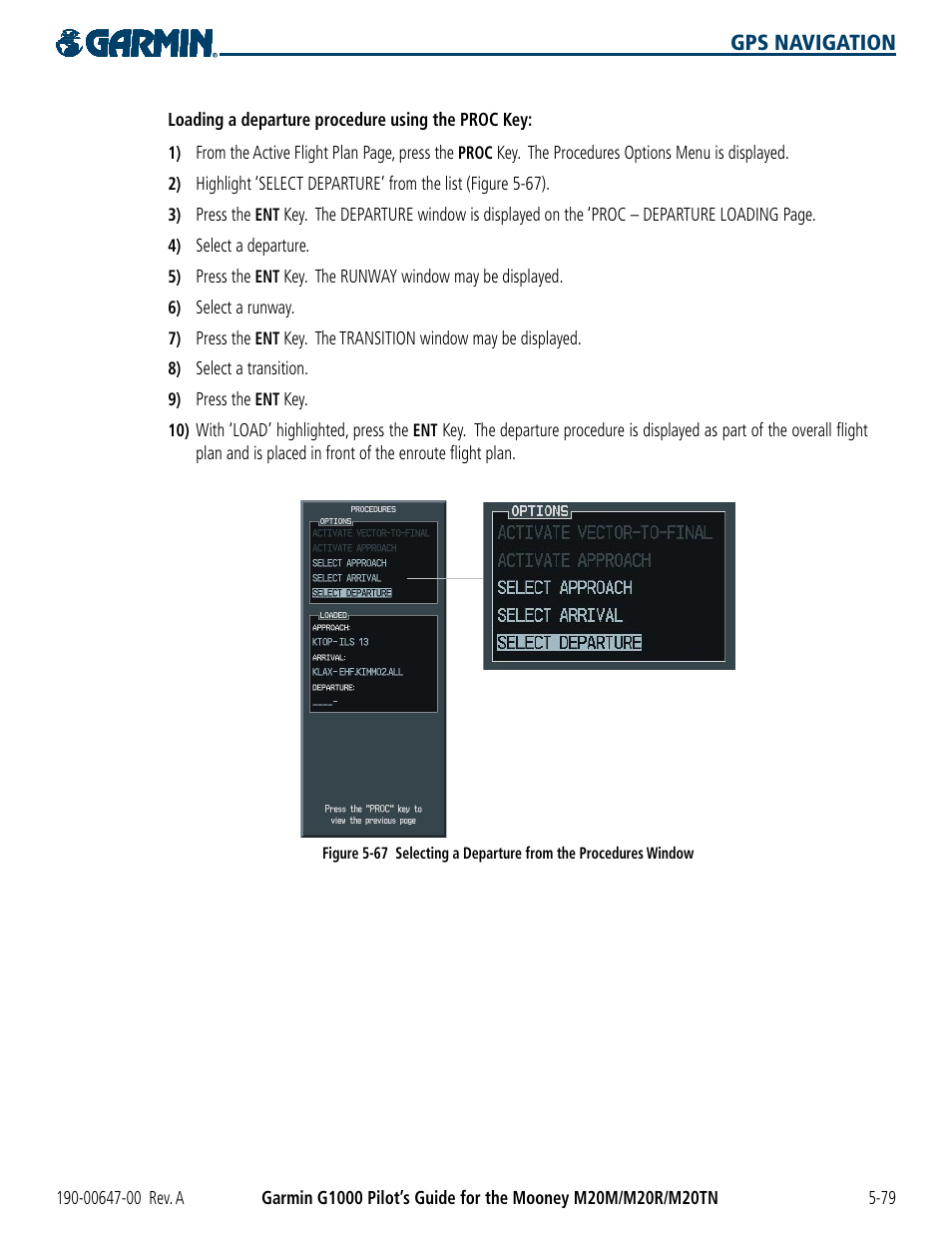 Garmin G1000 Mooney M20TN User Manual | Page 197 / 380