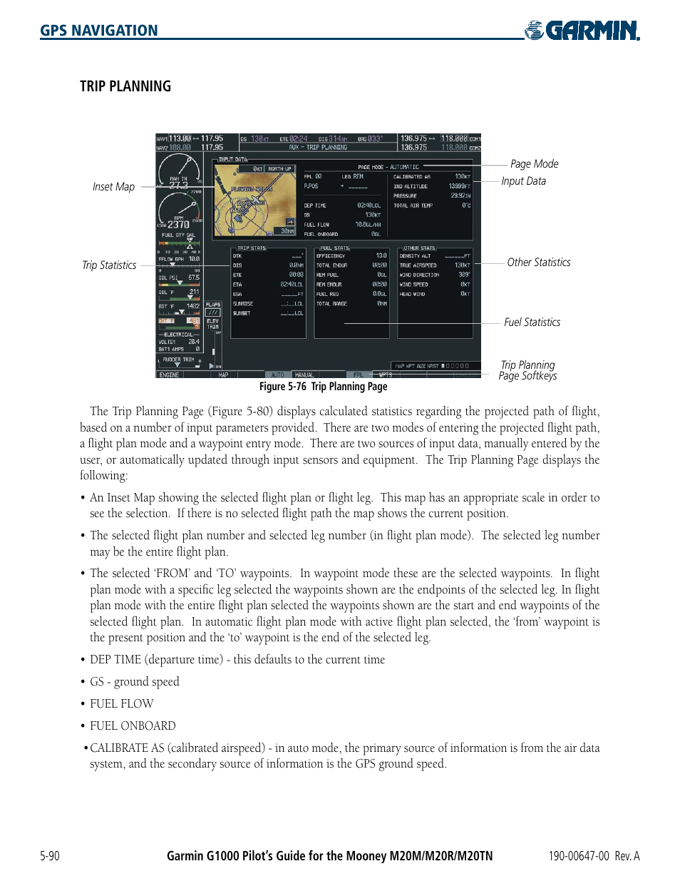 Garmin G1000 Mooney M20TN User Manual | Page 208 / 380