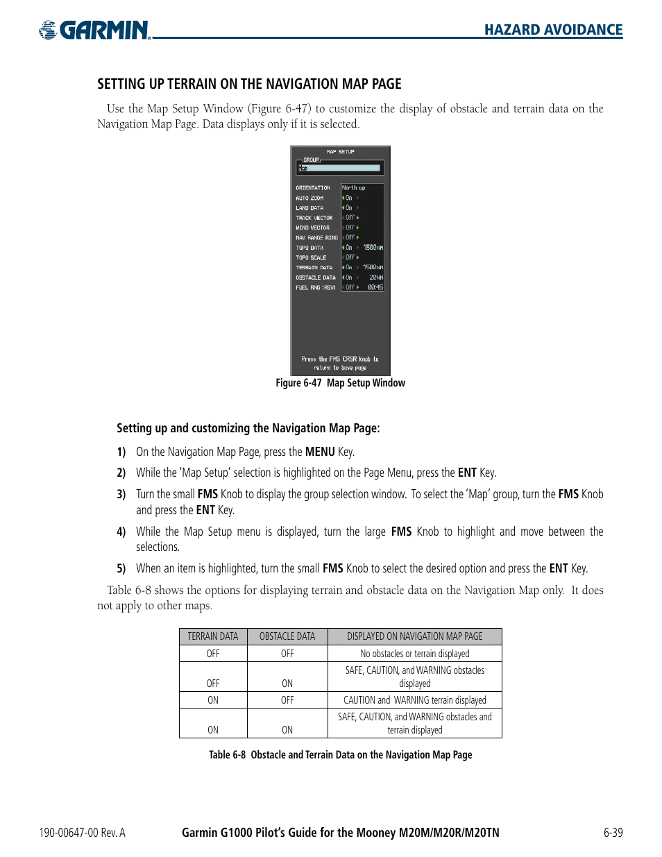 Garmin G1000 Mooney M20TN User Manual | Page 275 / 380