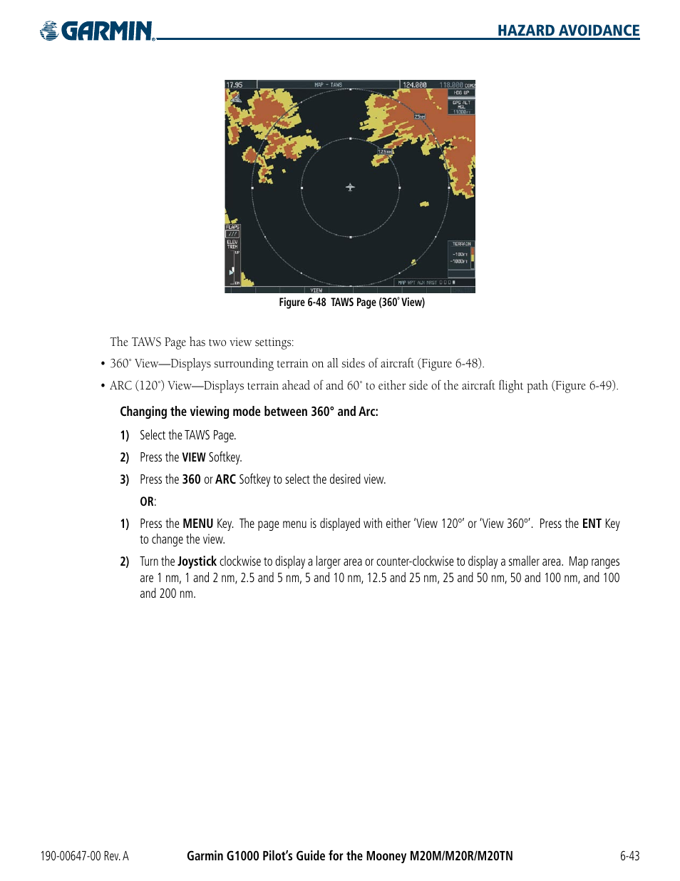 Garmin G1000 Mooney M20TN User Manual | Page 279 / 380