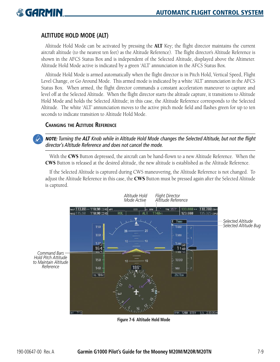 Garmin G1000 Mooney M20TN User Manual | Page 309 / 380