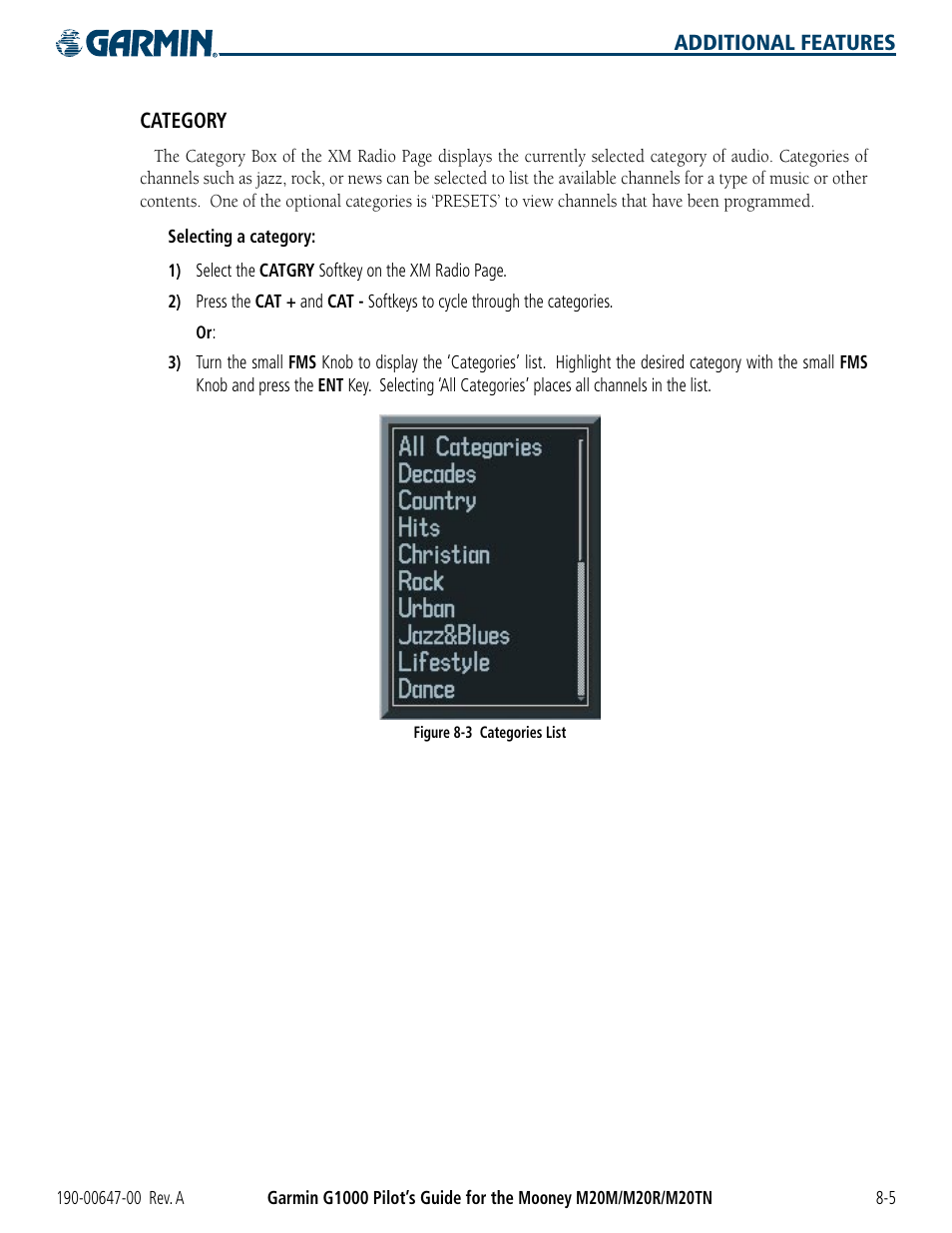 Garmin G1000 Mooney M20TN User Manual | Page 335 / 380