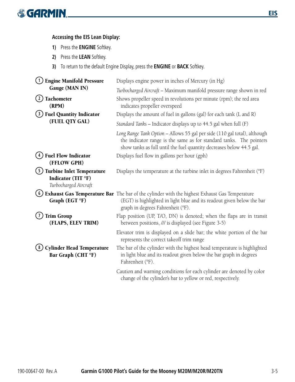 Garmin G1000 Mooney M20TN User Manual | Page 75 / 380