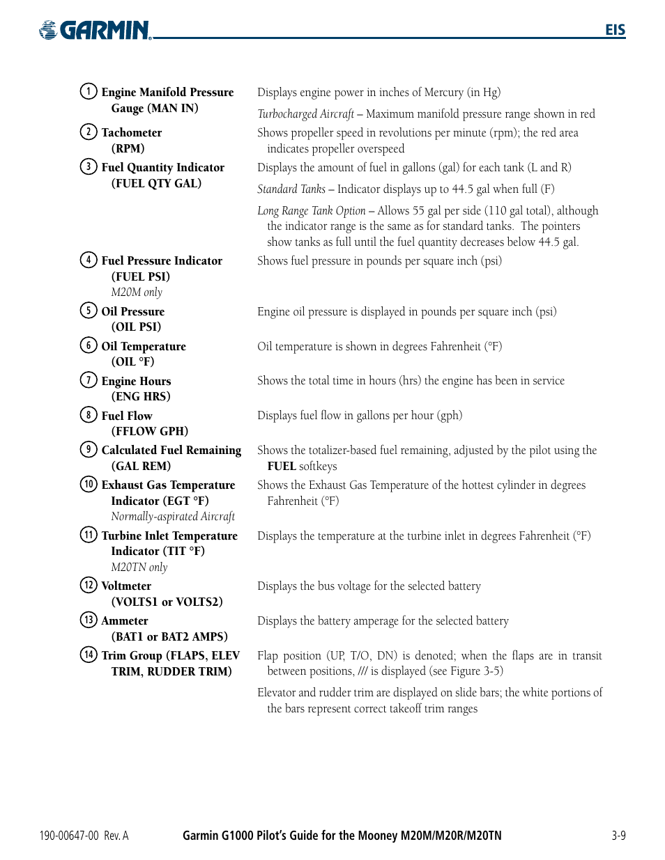 Garmin G1000 Mooney M20TN User Manual | Page 79 / 380