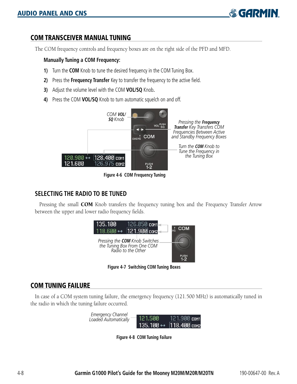 Garmin G1000 Mooney M20TN User Manual | Page 88 / 380