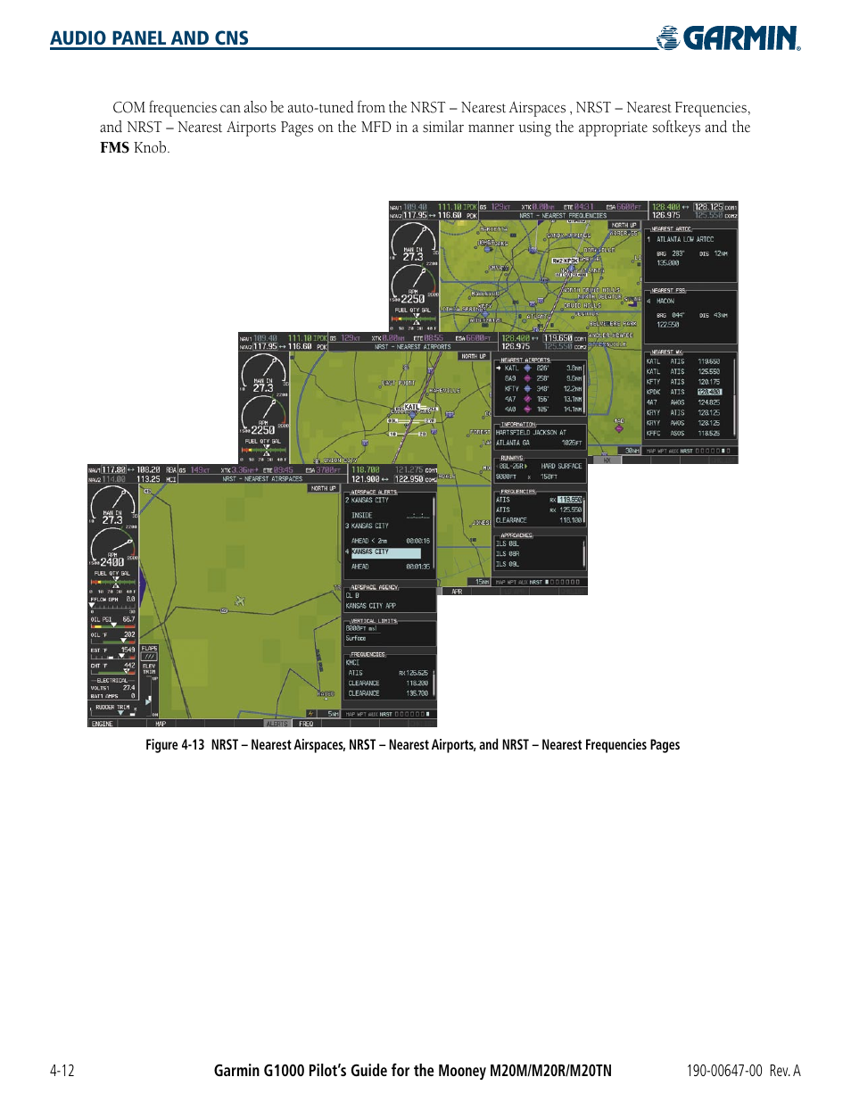 Garmin G1000 Mooney M20TN User Manual | Page 92 / 380