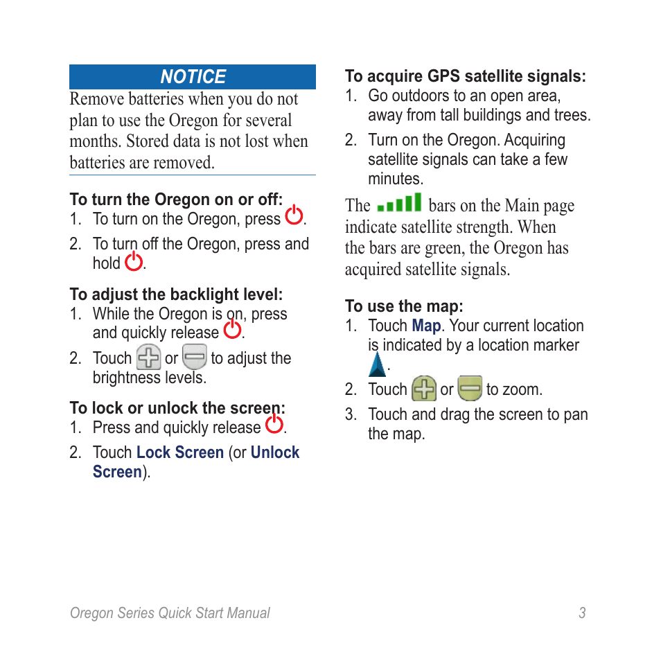 Garmin Oregon 450 User Manual | Page 3 / 8