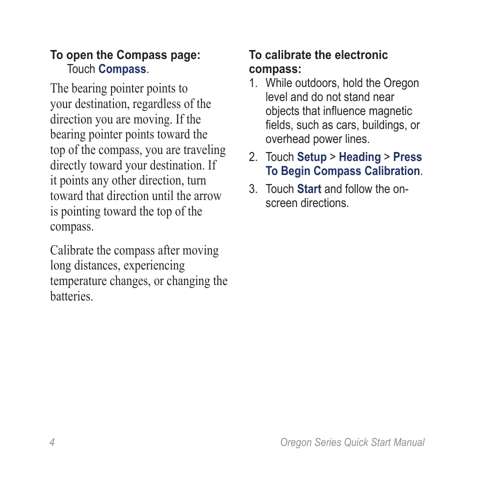 Garmin Oregon 450 User Manual | Page 4 / 8