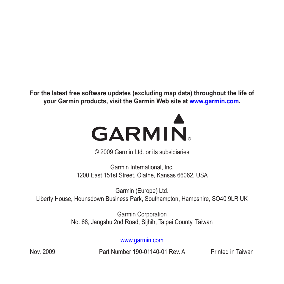 Garmin Oregon 450 User Manual | Page 8 / 8