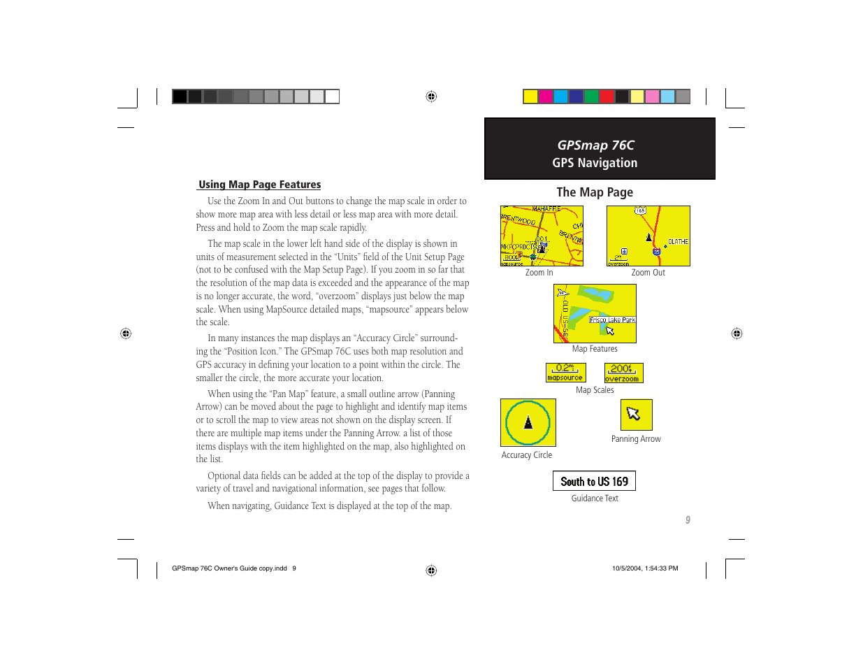 Garmin GPSMAP 76C User Manual | Page 19 / 96