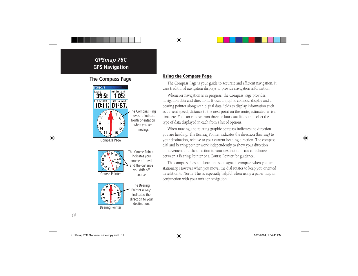 Garmin GPSMAP 76C User Manual | Page 24 / 96