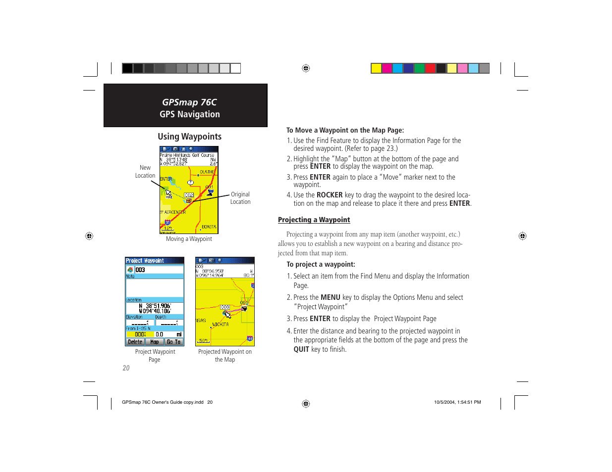 Garmin GPSMAP 76C User Manual | Page 30 / 96