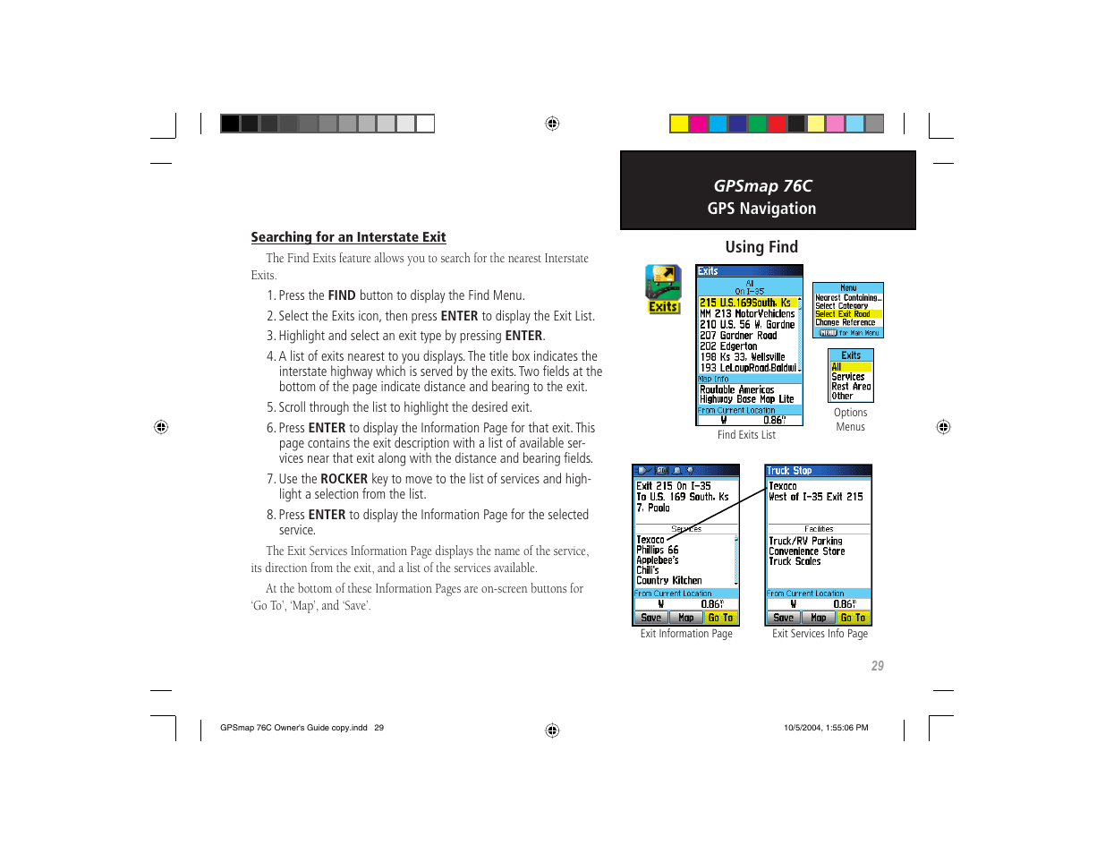 Garmin GPSMAP 76C User Manual | Page 39 / 96