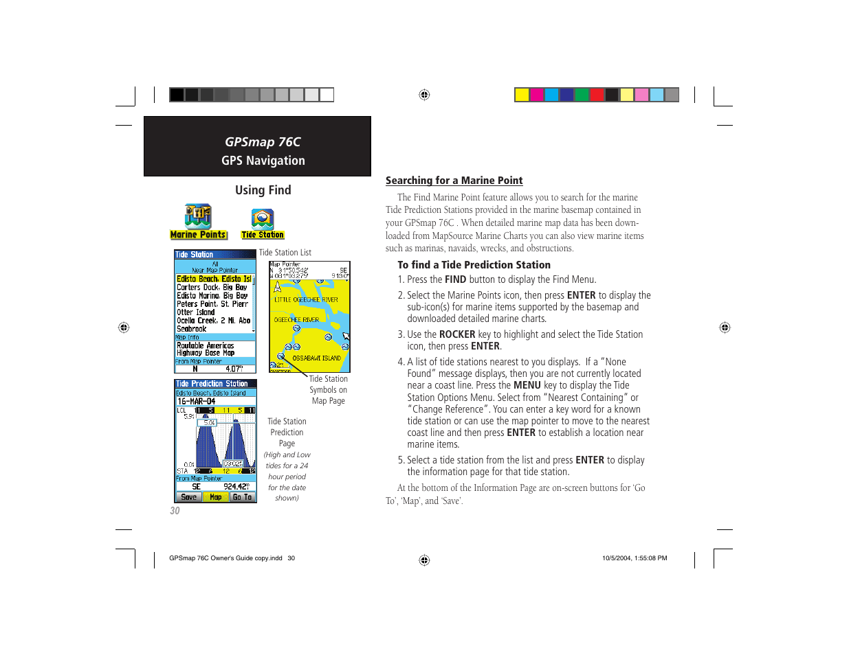Garmin GPSMAP 76C User Manual | Page 40 / 96