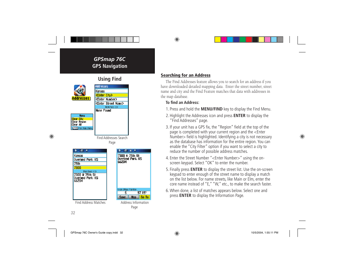 Garmin GPSMAP 76C User Manual | Page 42 / 96