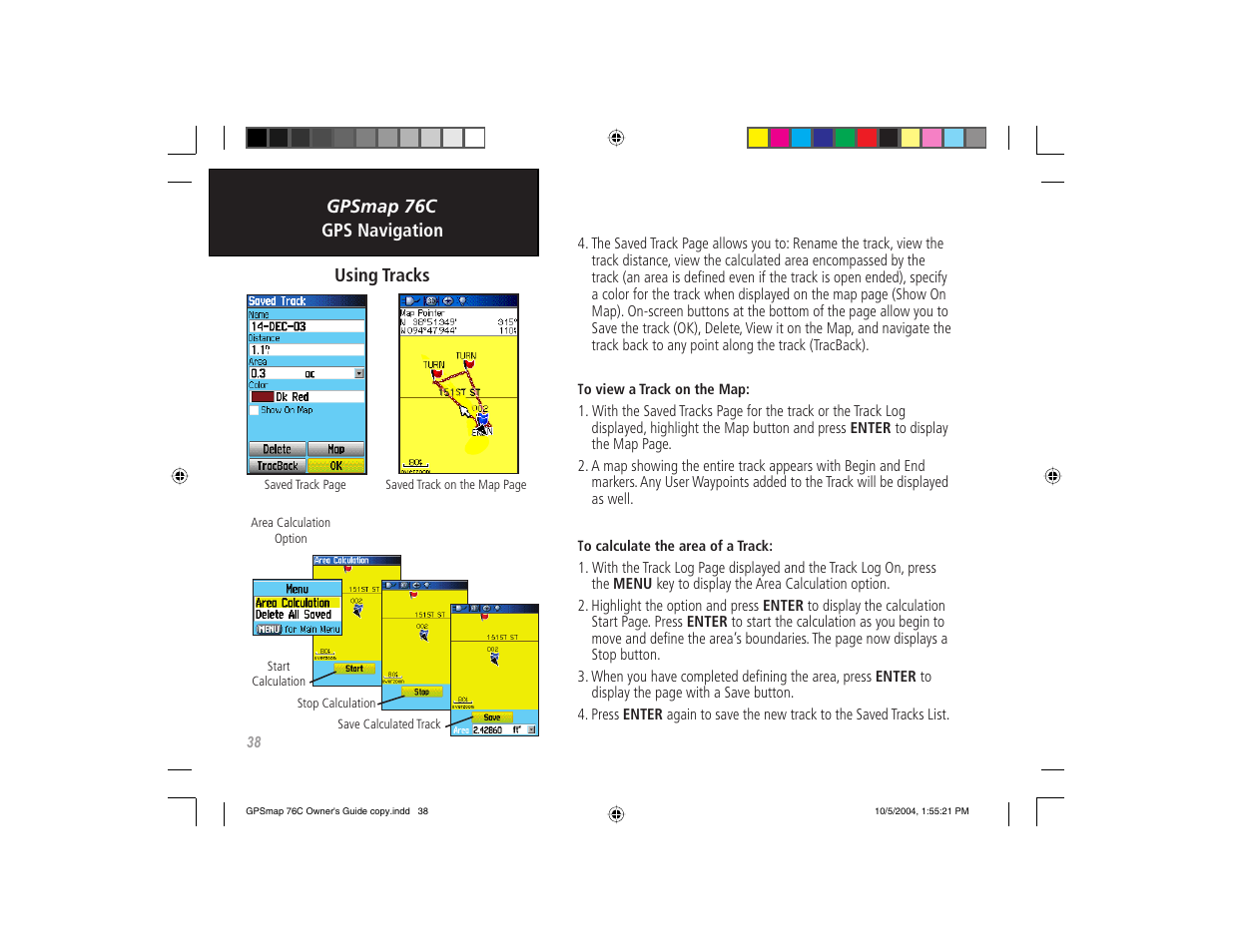 Garmin GPSMAP 76C User Manual | Page 48 / 96