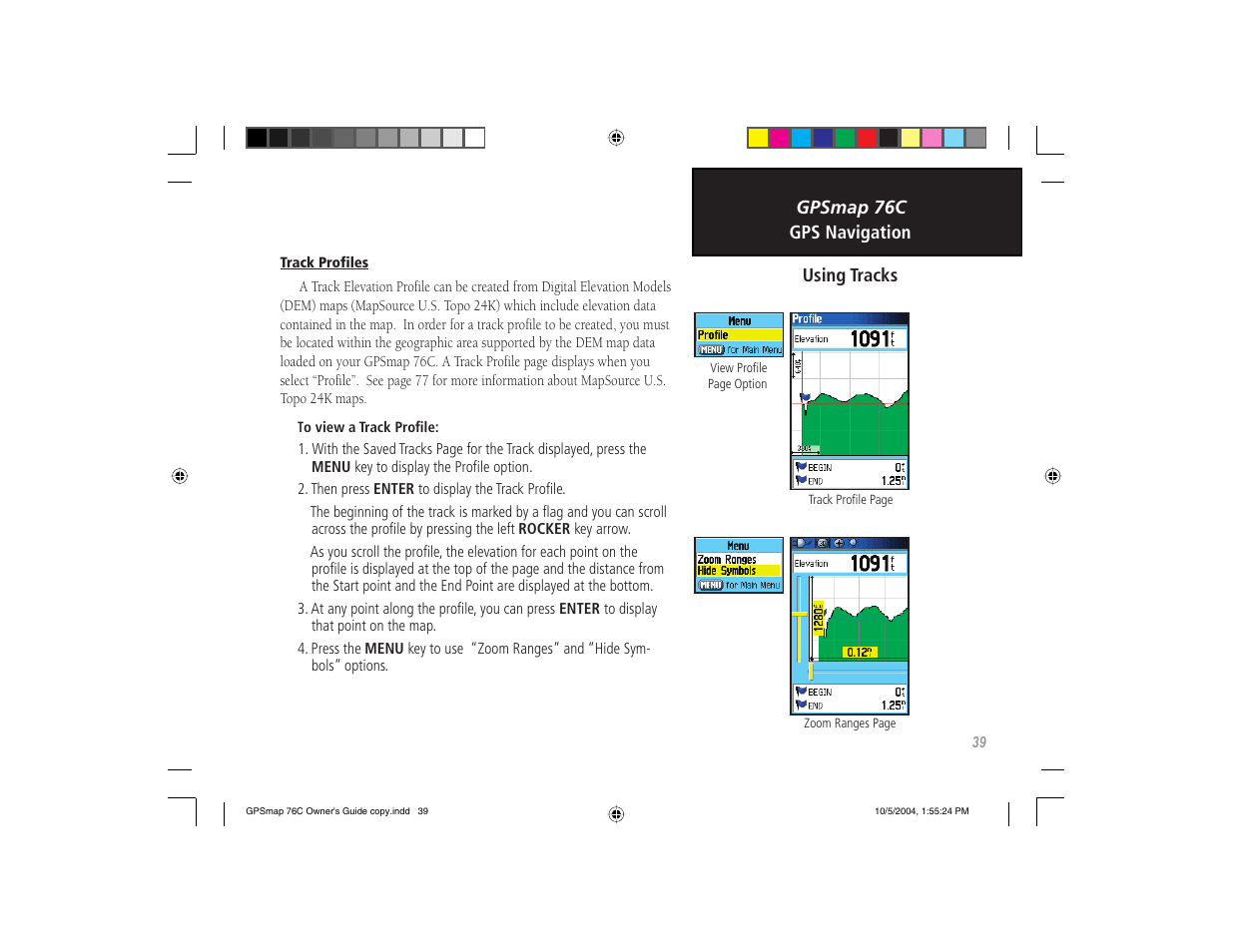 Garmin GPSMAP 76C User Manual | Page 49 / 96