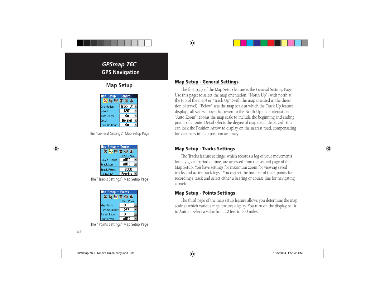Garmin GPSMAP 76C User Manual | Page 62 / 96