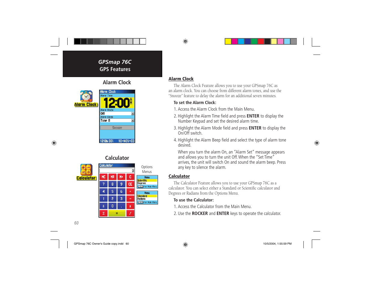 Garmin GPSMAP 76C User Manual | Page 70 / 96