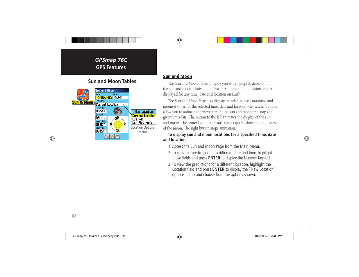 Garmin GPSMAP 76C User Manual | Page 72 / 96