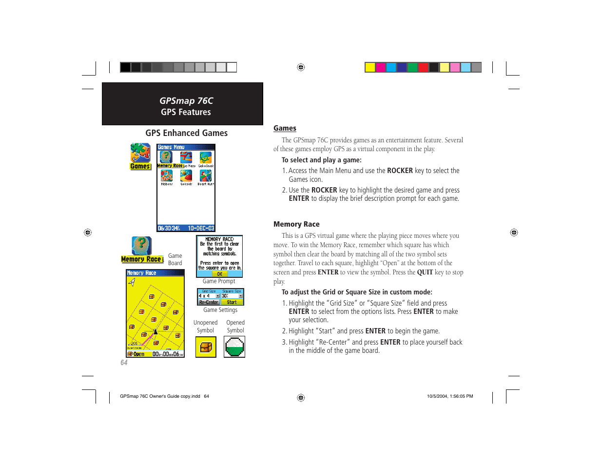 Garmin GPSMAP 76C User Manual | Page 74 / 96