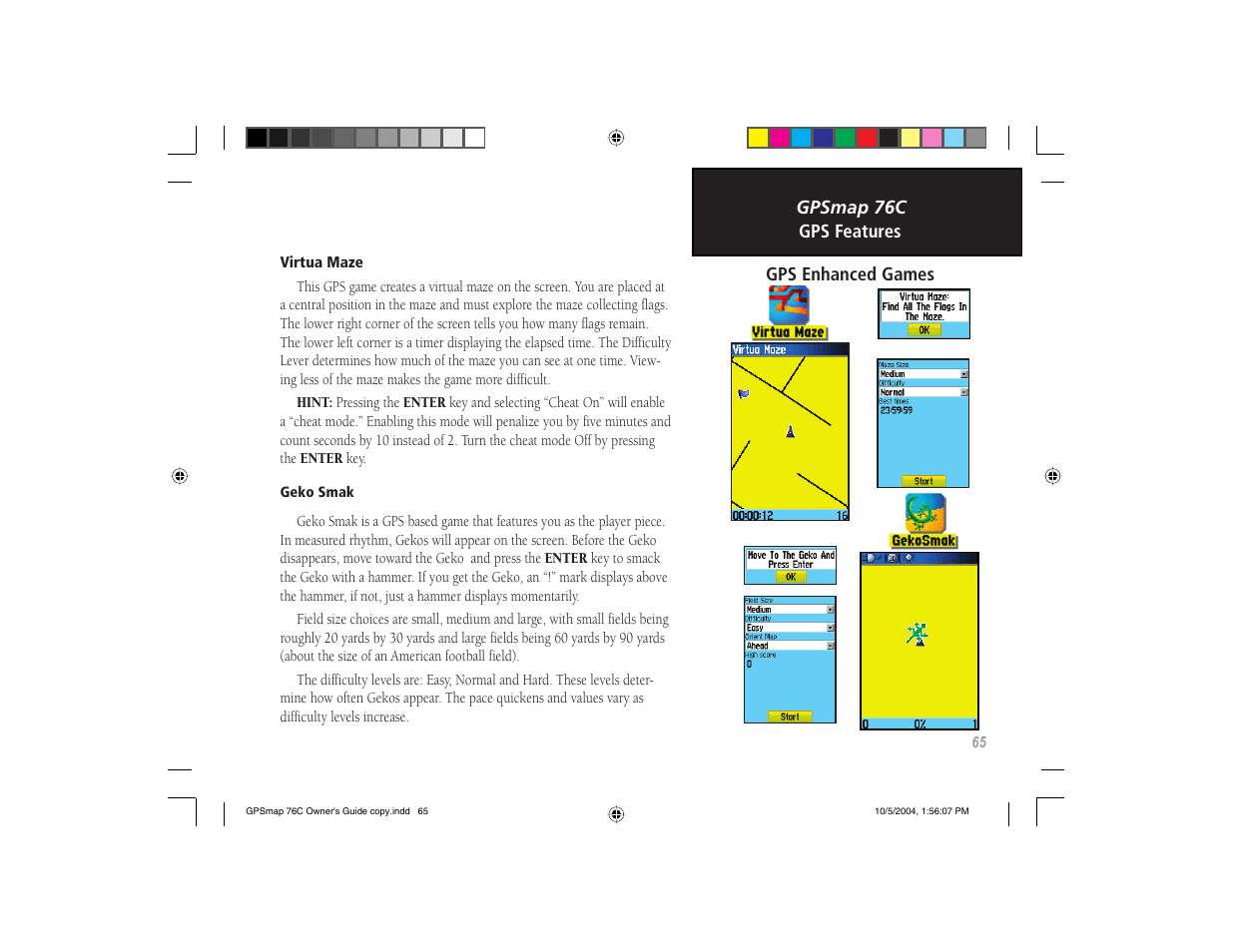 Garmin GPSMAP 76C User Manual | Page 75 / 96