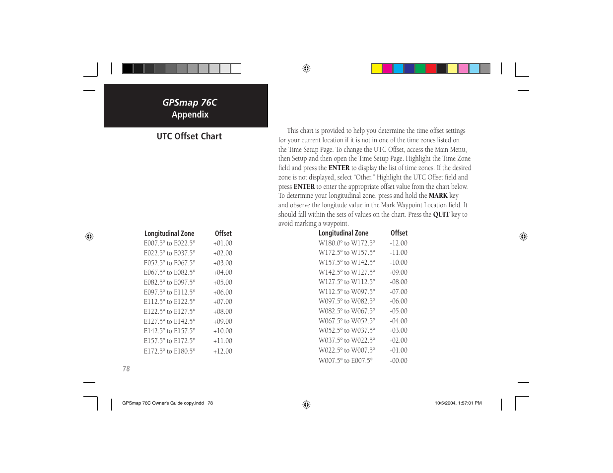 Garmin GPSMAP 76C User Manual | Page 88 / 96