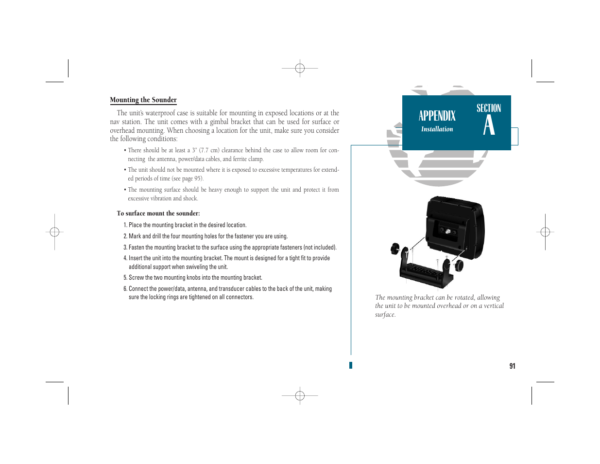 Appendix | Garmin GPSMAP 235 Sounder User Manual | Page 101 / 119