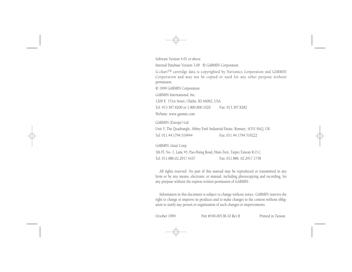 Garmin GPSMAP 235 Sounder User Manual | Page 2 / 119