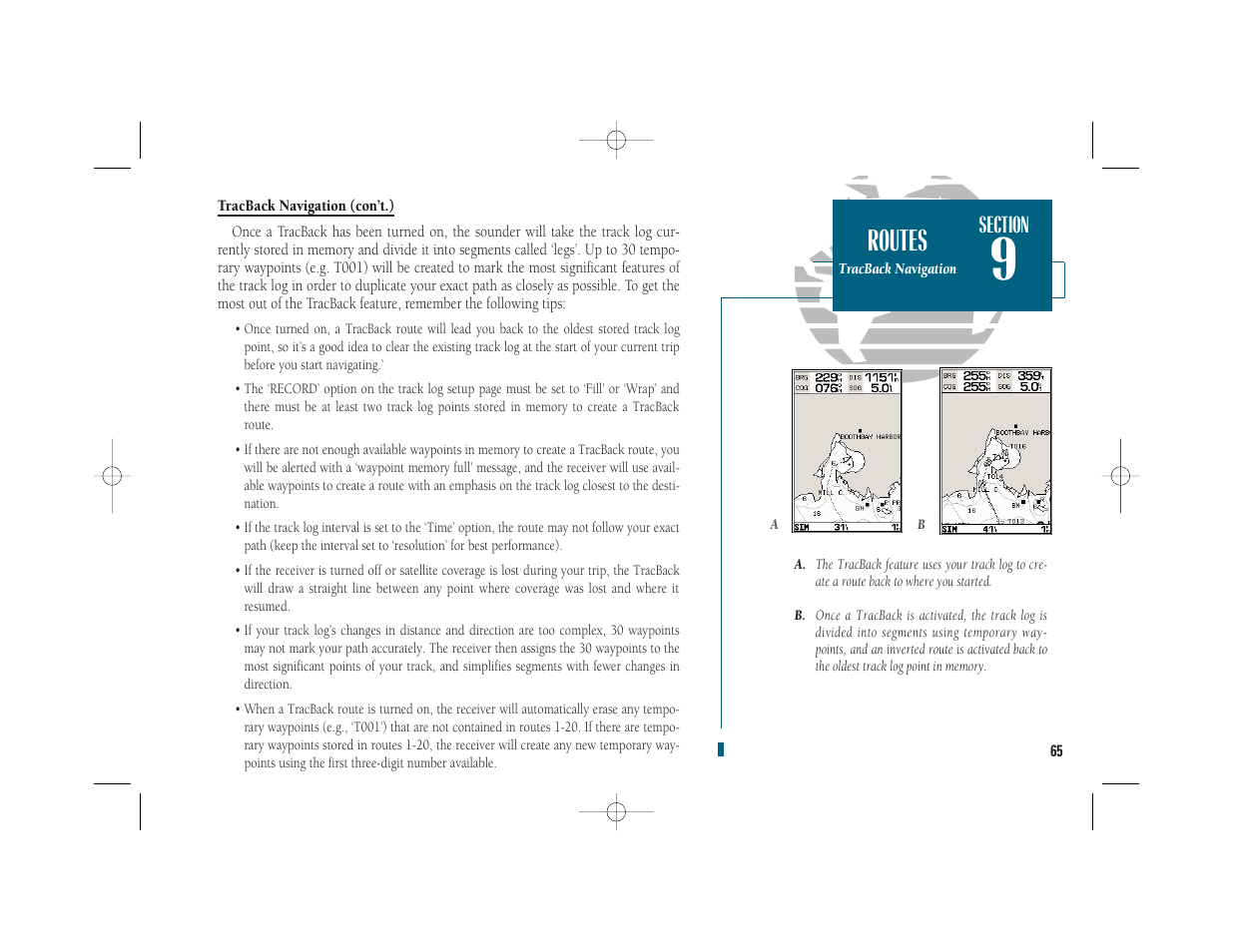 Routes | Garmin GPSMAP 235 Sounder User Manual | Page 75 / 119