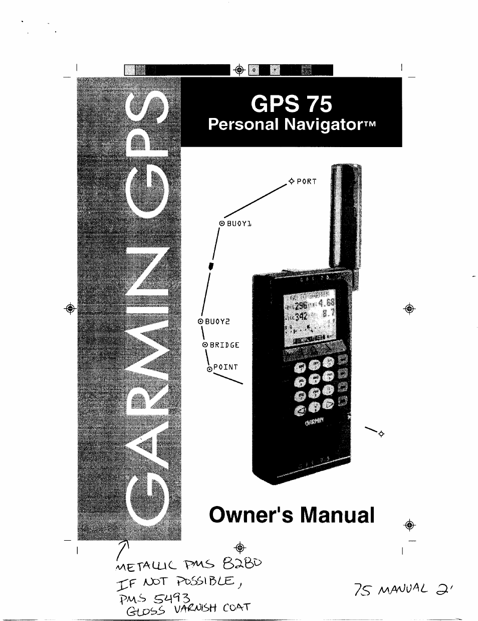 Garmin GPS 75 User Manual | 80 pages