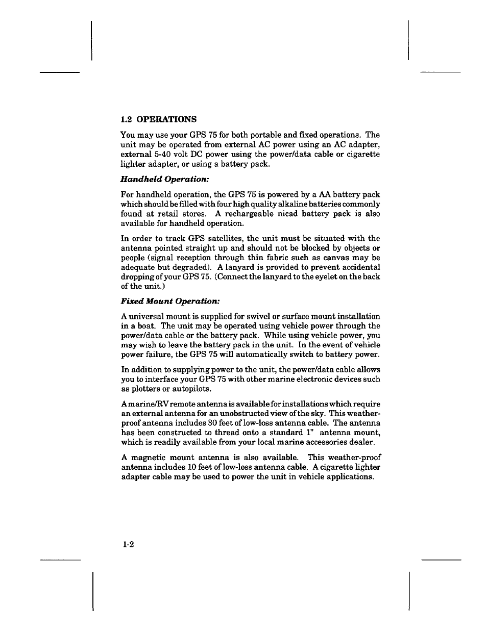 Garmin GPS 75 User Manual | Page 9 / 80