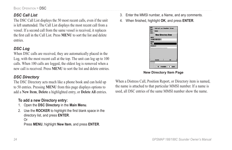 Garmin GPSMAP 188C Sounder User Manual | Page 30 / 126