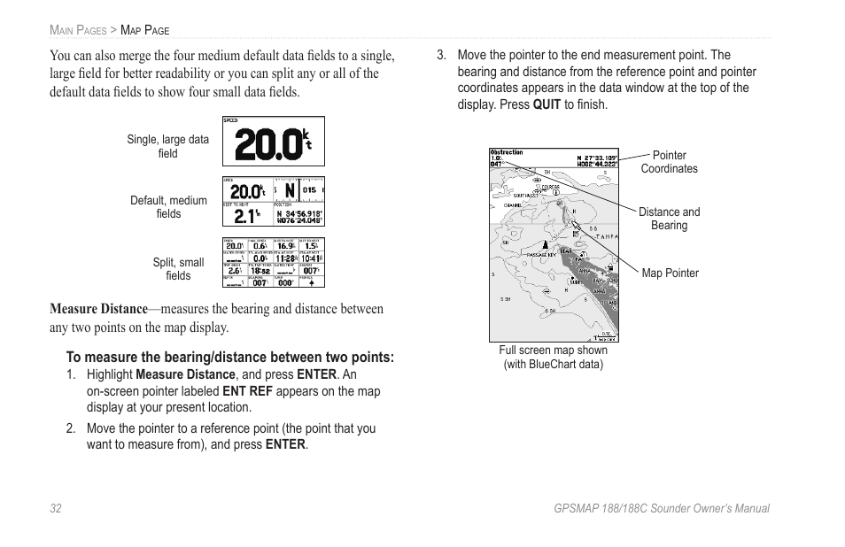 Garmin GPSMAP 188C Sounder User Manual | Page 38 / 126