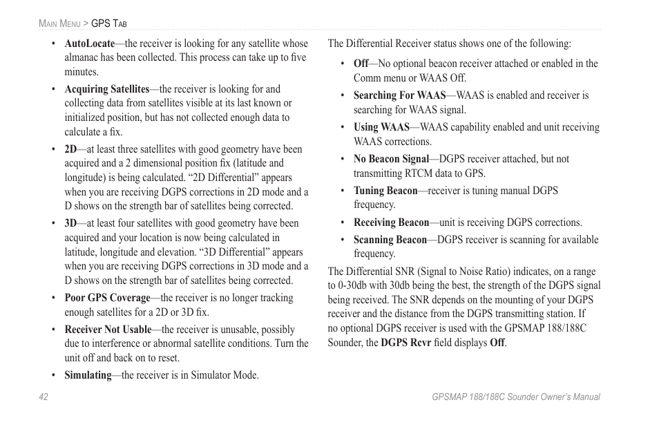 Garmin GPSMAP 188C Sounder User Manual | Page 48 / 126