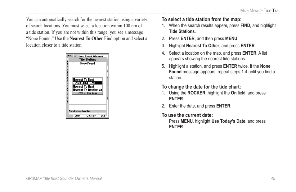 Garmin GPSMAP 188C Sounder User Manual | Page 51 / 126