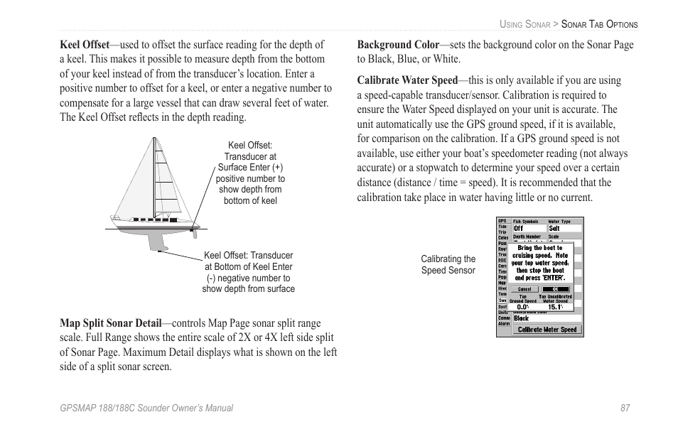 Garmin GPSMAP 188C Sounder User Manual | Page 93 / 126