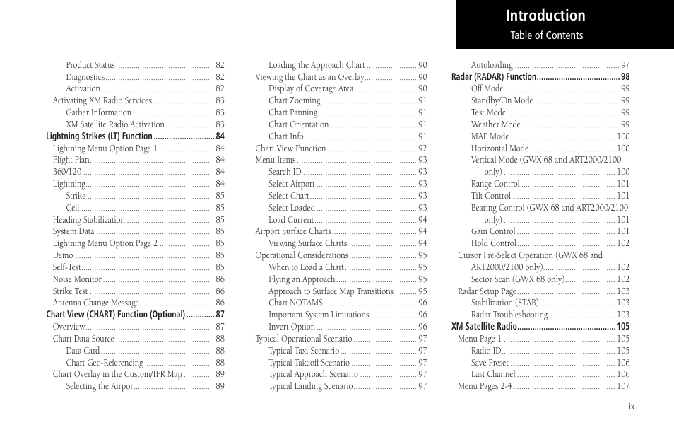 Introduction | Garmin MX20 User Manual | Page 11 / 152