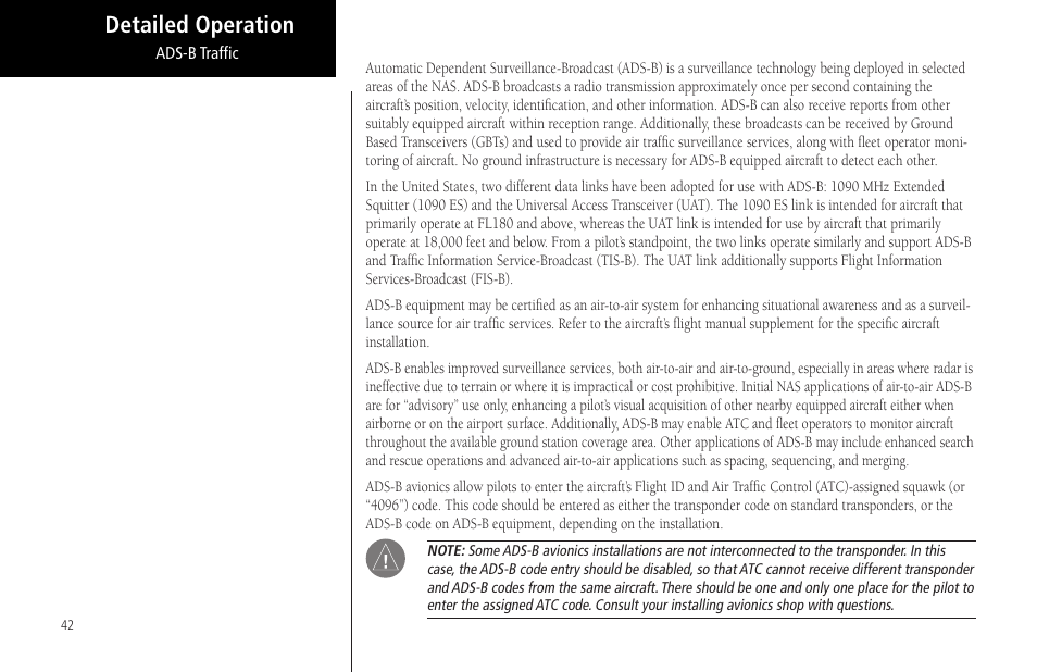 Detailed operation | Garmin MX20 User Manual | Page 54 / 152