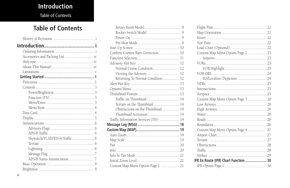 Garmin MX20 User Manual | Page 8 / 152