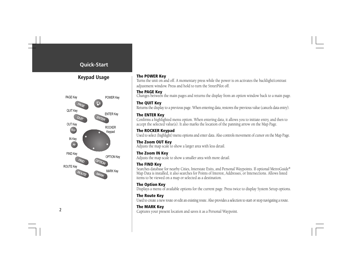 Garmin StreetPilot User Manual | Page 12 / 88