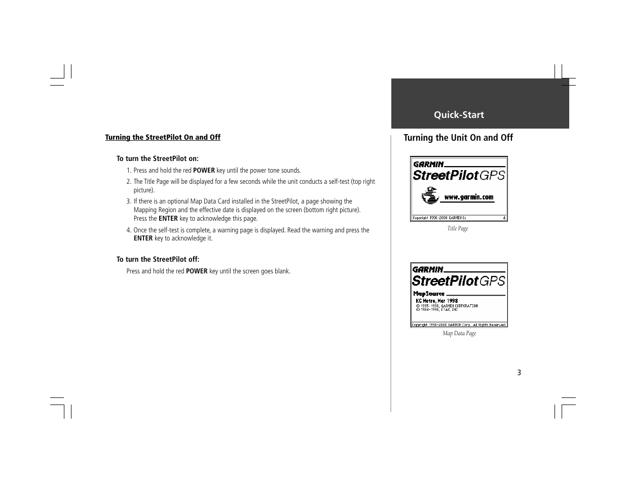 Garmin StreetPilot User Manual | Page 13 / 88