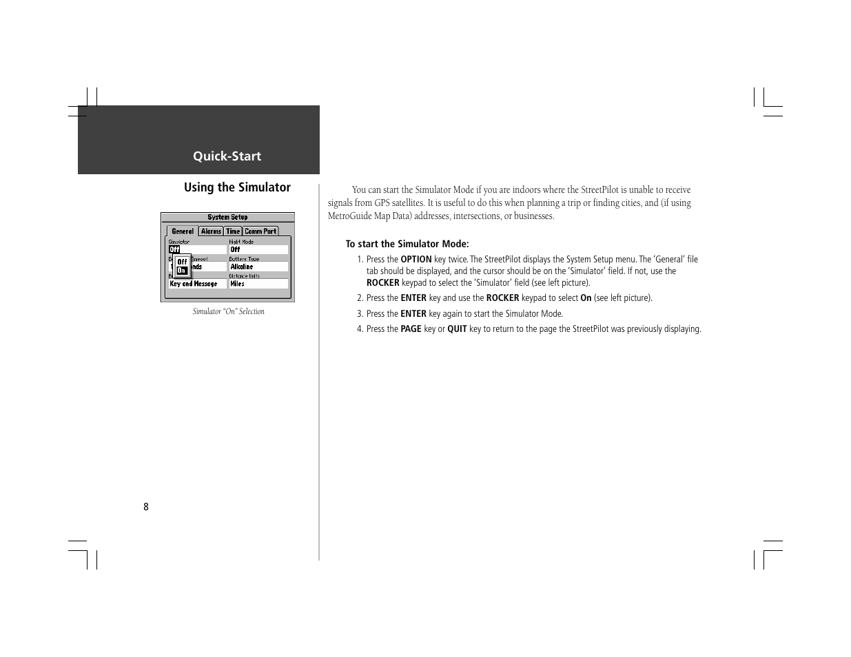 Garmin StreetPilot User Manual | Page 18 / 88