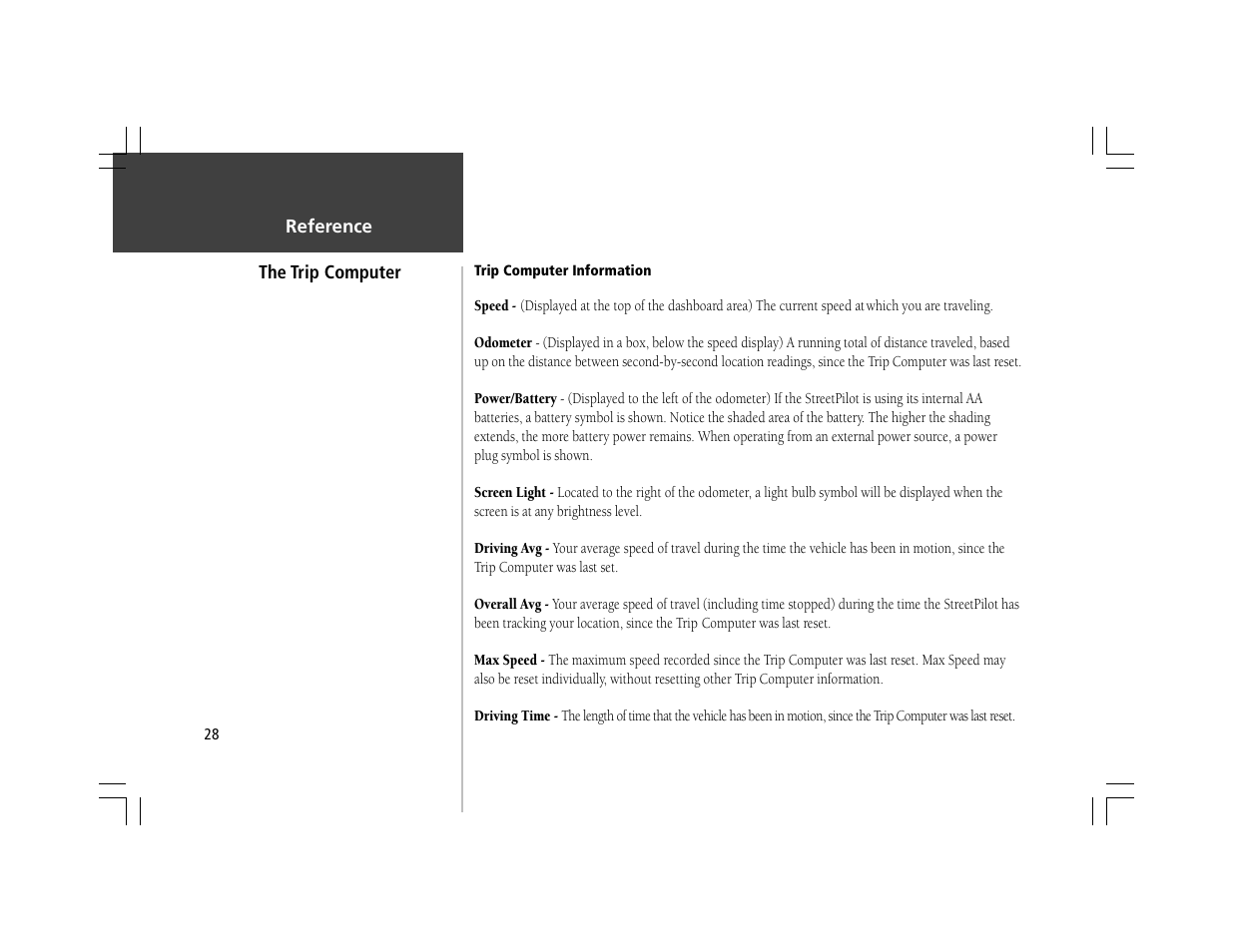 Garmin StreetPilot User Manual | Page 38 / 88