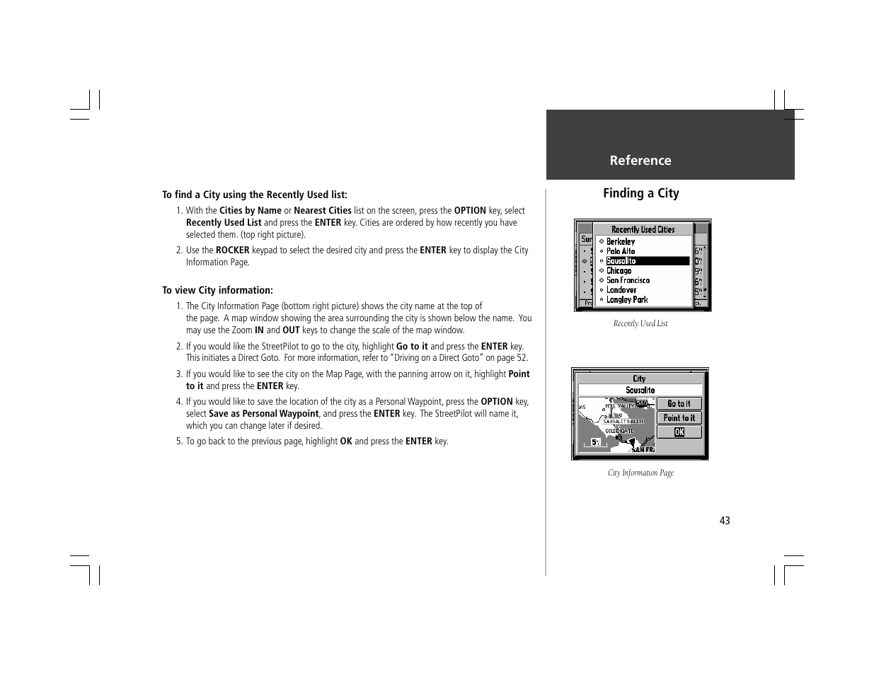 Garmin StreetPilot User Manual | Page 53 / 88