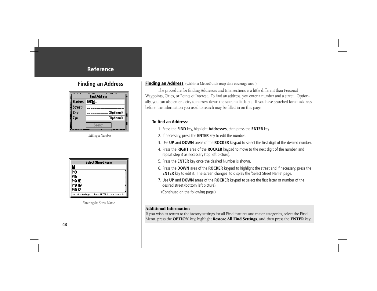 Garmin StreetPilot User Manual | Page 58 / 88